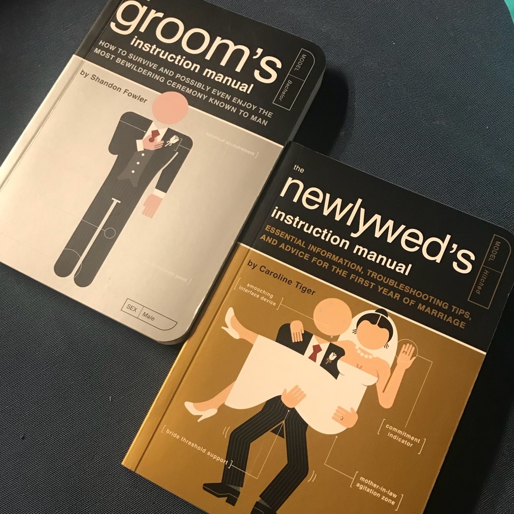 Newlywed and Grooms how to Books, I have 3 copies